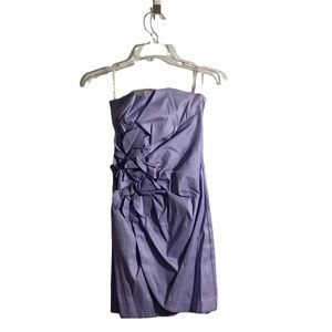 Jessica McClintock strapless mini dress